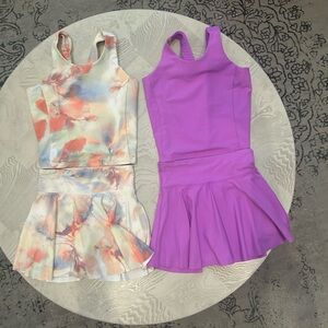 2 Old Navy Skorts with Matching Tank